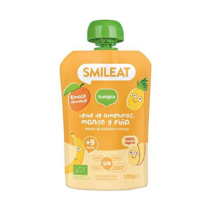 Pack de 2 saquetas de ECO Smileat de Amêndoa, Manga e Ananás, 100g