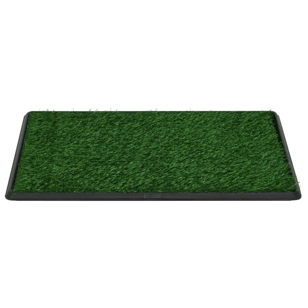 Vidaxl Inodoros Mascotas Con Bandeja Césped Artificial 2 Uds 76x51x3cm_4