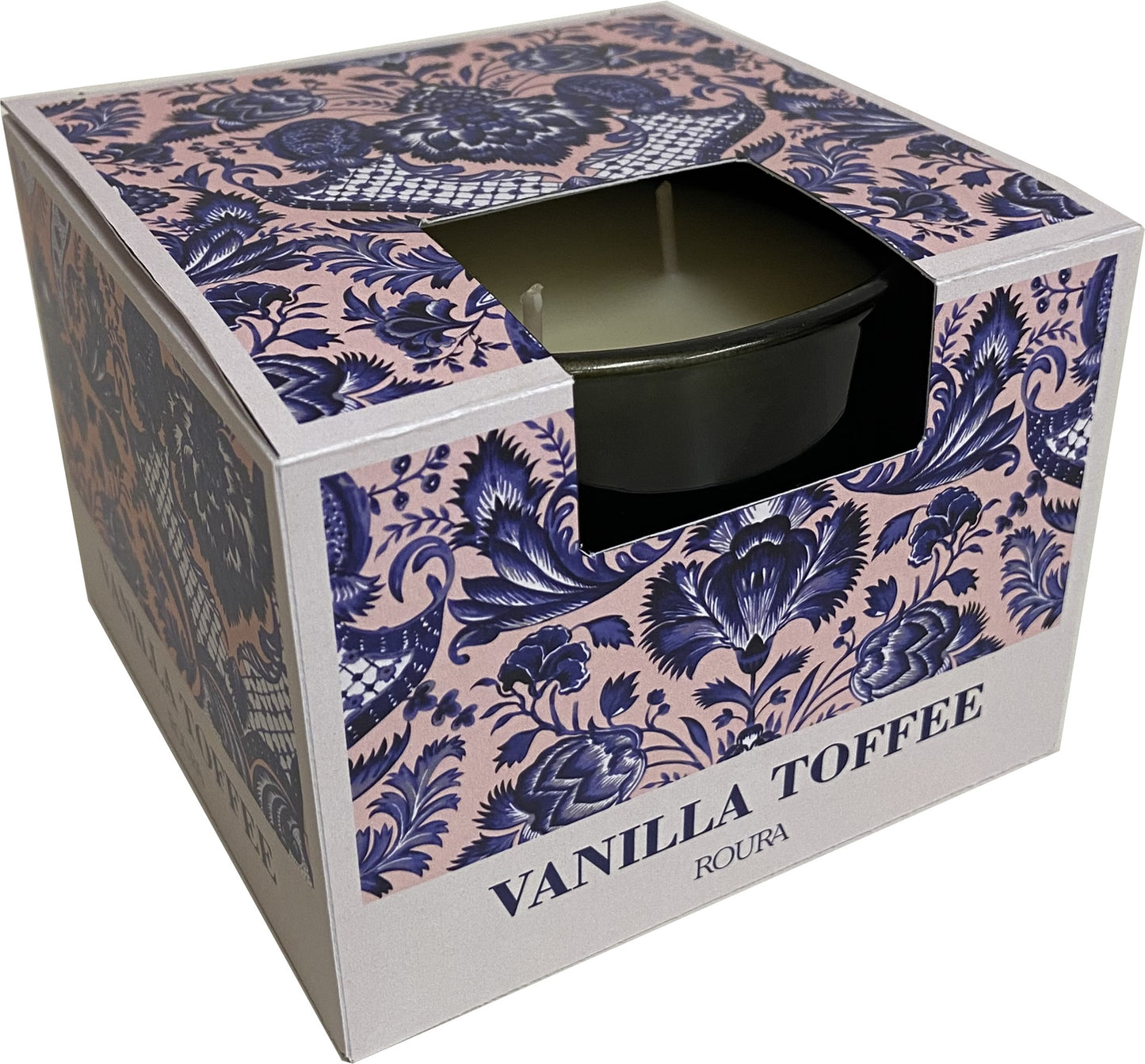 Vela perfumada Jaipur Toffee &amp; Nuts 3 pavios Roura