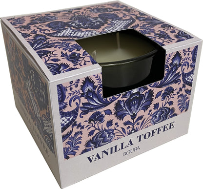 Vela perfumada Jaipur Toffee &amp; Nuts 3 pavios Roura