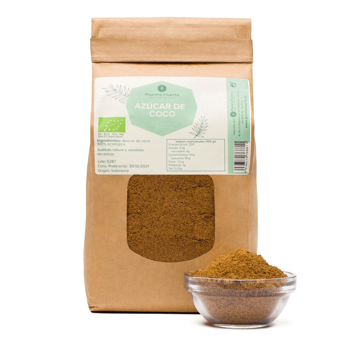 Planeta Huerto ECO Açúcar de Coco 500gr