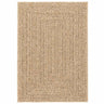 Tapete Vidaxl Zizur Jute Look Interior/Exterior Bege 120x170 Cm