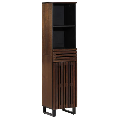 Conjunto De Muebles De Baño 3 Piezas Madera Maciza De Mango / Vetonek_3