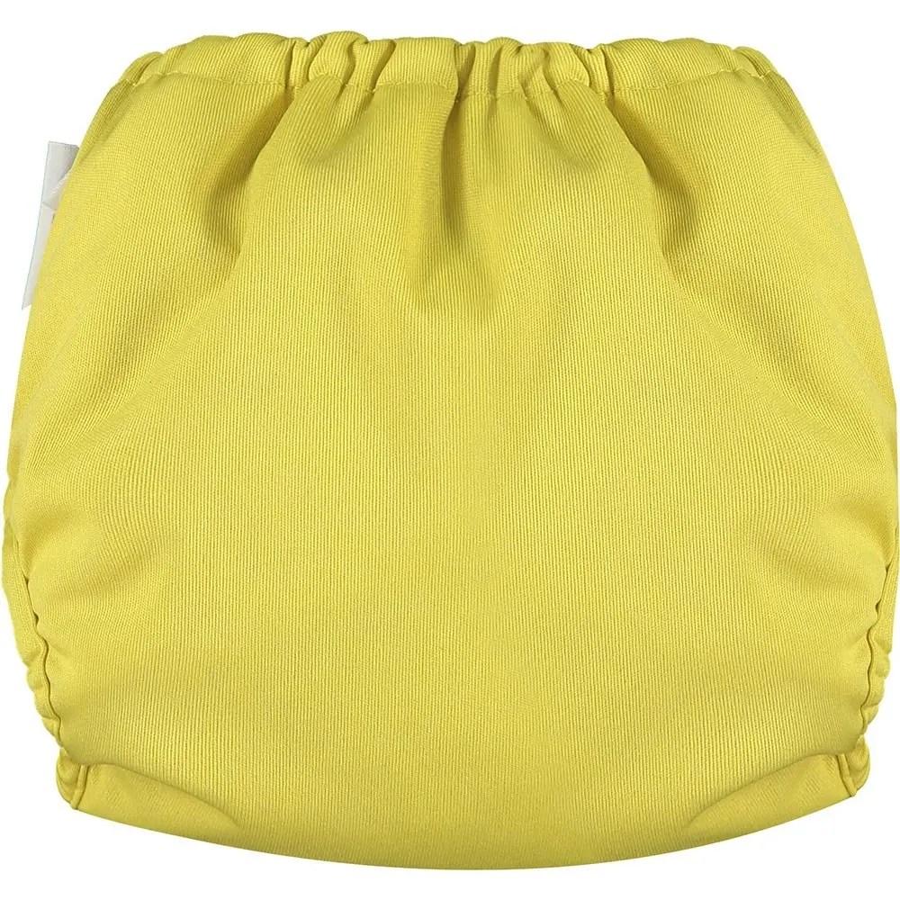 Fralda de pano de bambu pop-in de mostarda Celery Close