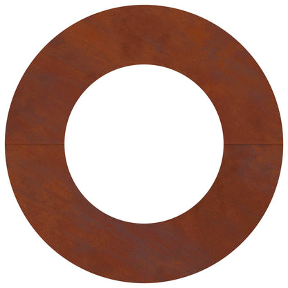 Adecuado Para Anillo De Árbol Plano Oxidado Ø40/70 Cm_5
