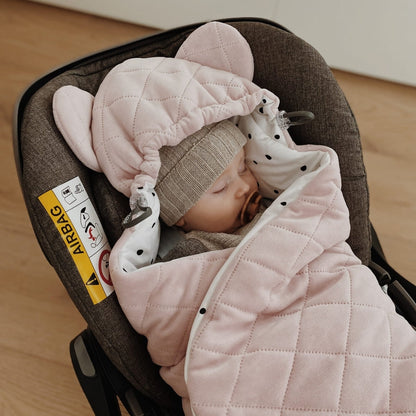 Saco Para Grupo 0 Unviersal Invierno Royal Baby Pink_4