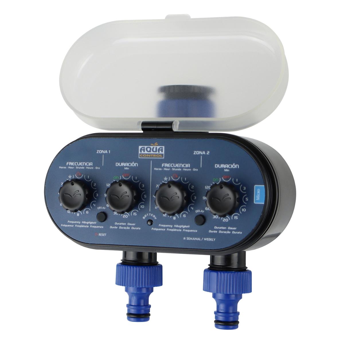 Programador de rega de saída dupla Aquacontrol