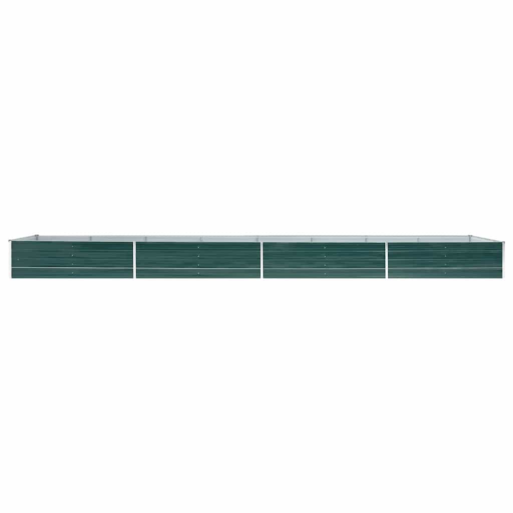 Arriate De Acero Galvanizado Verde 600x80x45 Cm_2