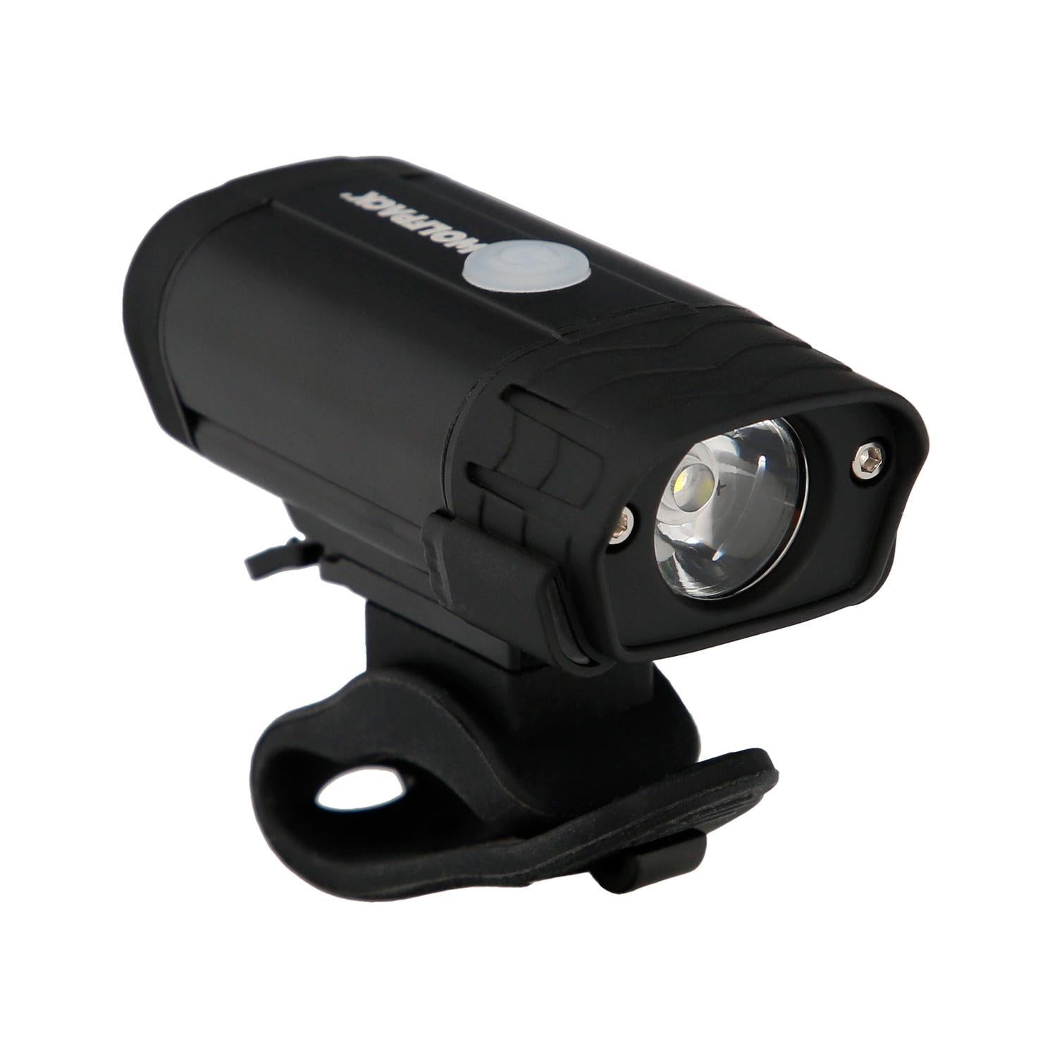 Luz Led Frontal Para Bicicleta / Patinete 400 Lumenes (5 Modos) Bateria Recargable Usb