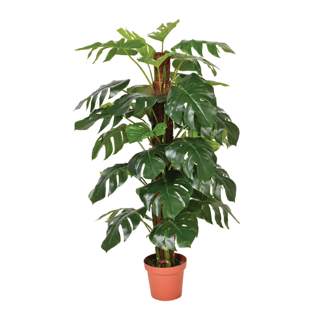 Planta Artificial Monstera - Decoración Sin Mantenimiento 1.35 M / Multicolor_1