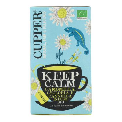 Keep Calm BIO Cupper Infusion 20 saquetas 