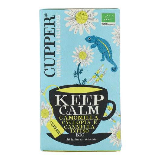 Keep Calm BIO Cupper Infusion 20 saquetas 