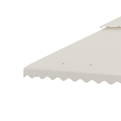 Outsunny Toldo De Repuesto Para Carpa 4x3 M Con Techo De Doble Ventilación_3