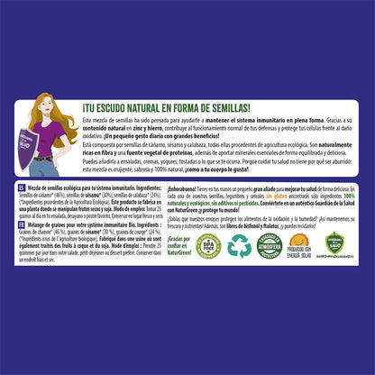Mezcla de Semillas SmartMix Sistema Inmune Bio NaturGreen 175 g