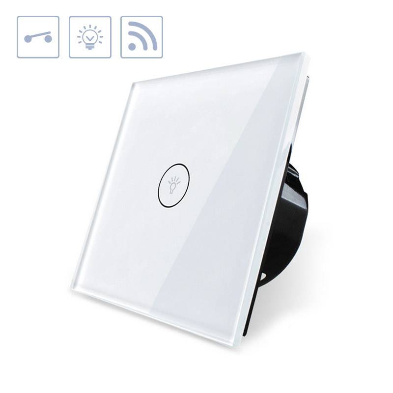 Interruptor Táctil Wifi-voz, Blanco_0