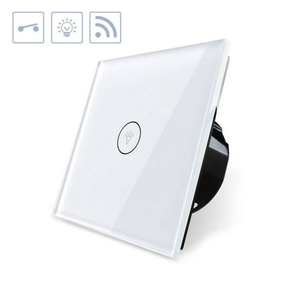 Interruptor Táctil Wifi-voz, Blanco_0