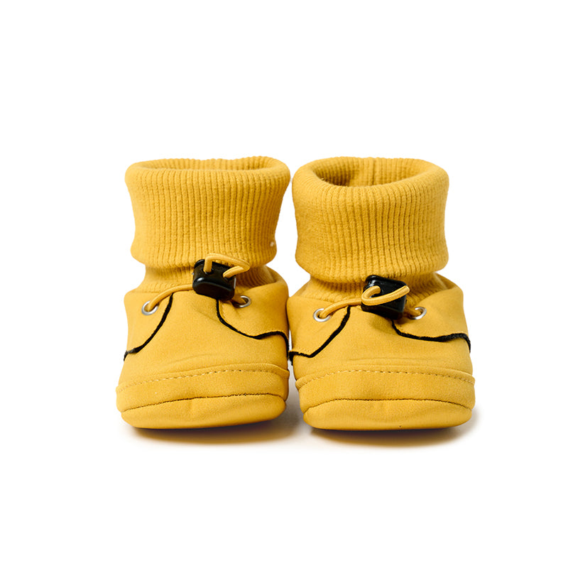 Booties De Porteo, Momawo, Color Mustard. Talla 1_1