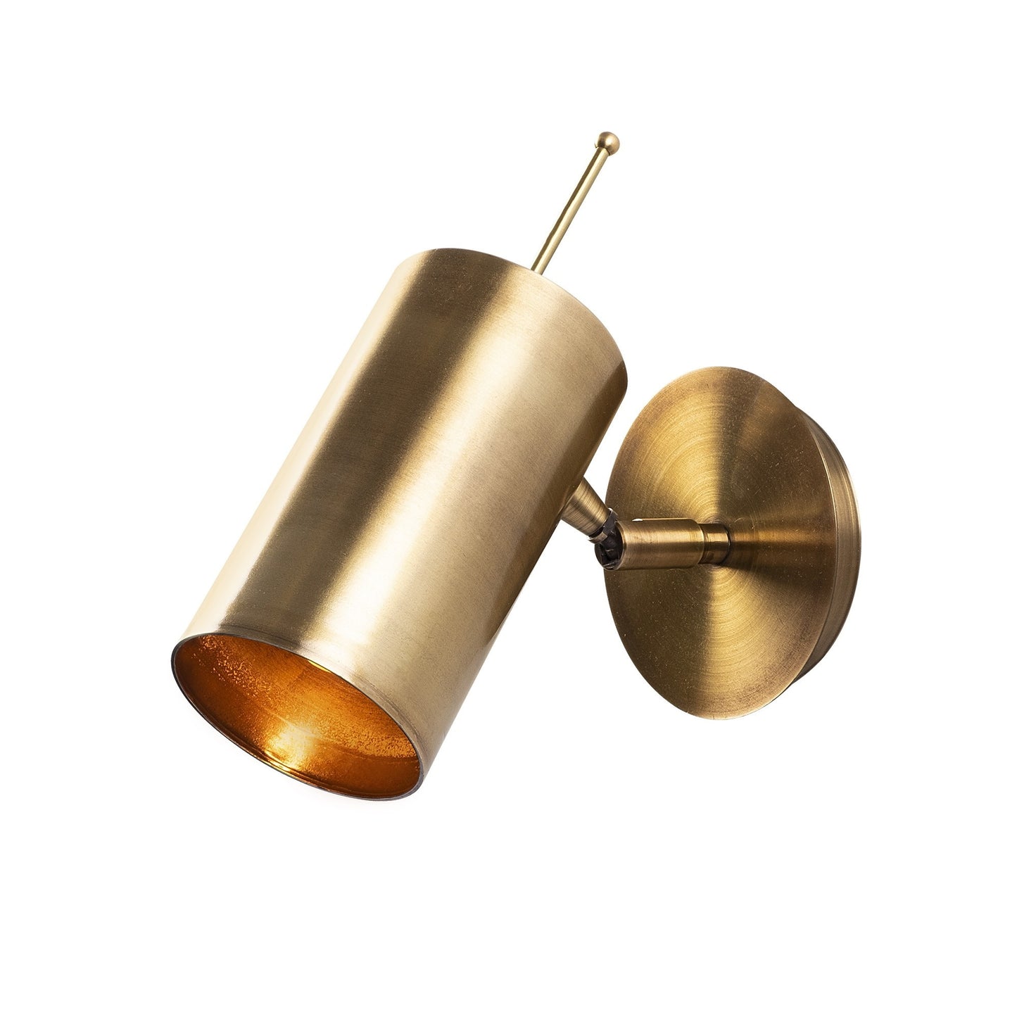 Aplique De Pared, Metal , Anticuario, 9x22x23, Casquillo E 27 Max 40 W_2