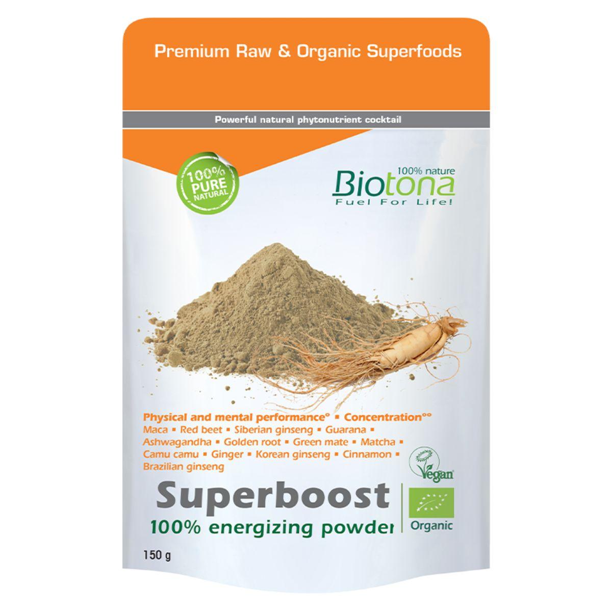 Pó BIO Biotona Superboost, 150 g 