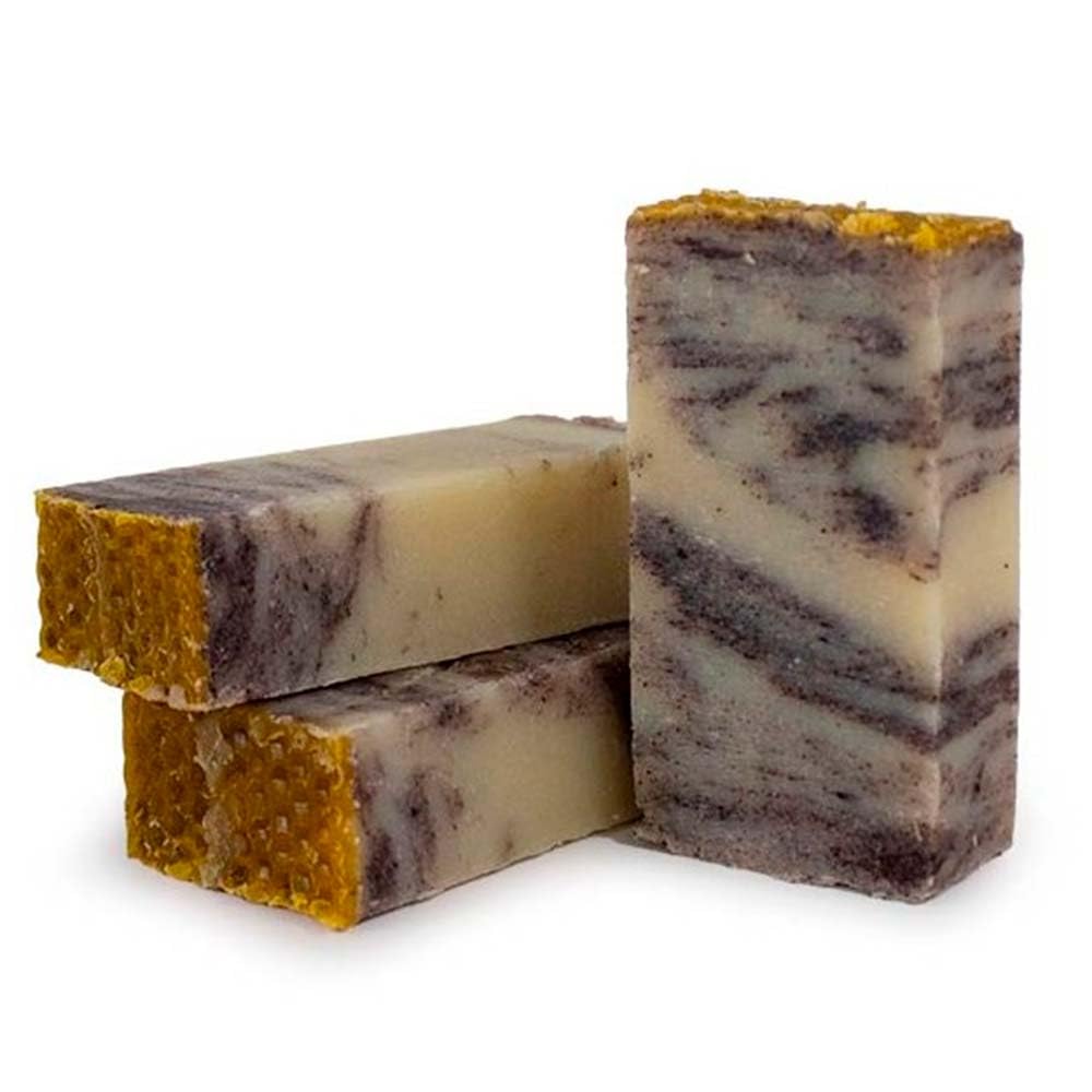 Jabón Natural Miel Y Propóleo 90g En Bolsa Regalo De Yute - Previene Sequedad En La Piel - Reduce Acné - Higiene Íntima_2