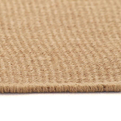 Vidaxl Alfombra De Yute Con Reverso De Latex Color Natural 80x160 Cm_1