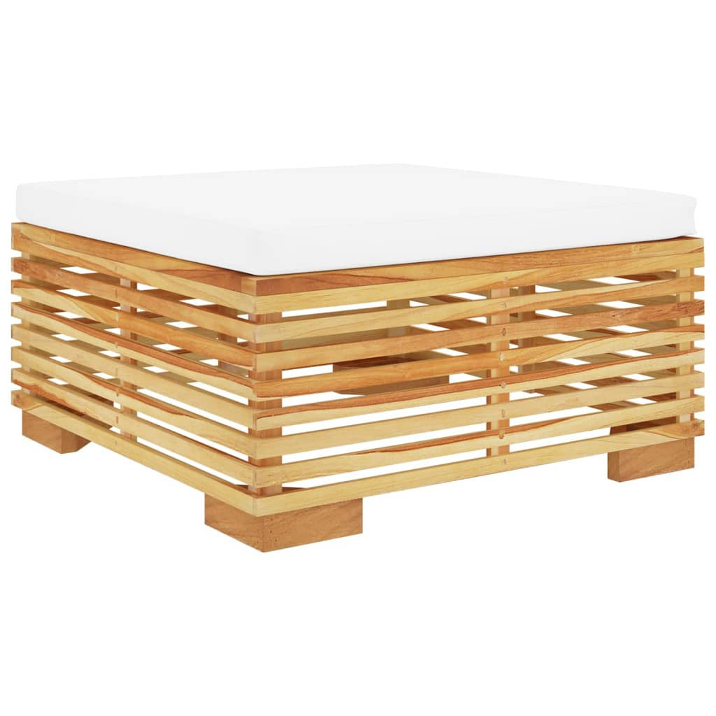 Vidaxl Juego Muebles De Jardín 8 Piezas Y Cojines Madera Maciza Teca_4