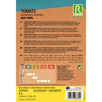 Sementes de tomate Saint Pierre