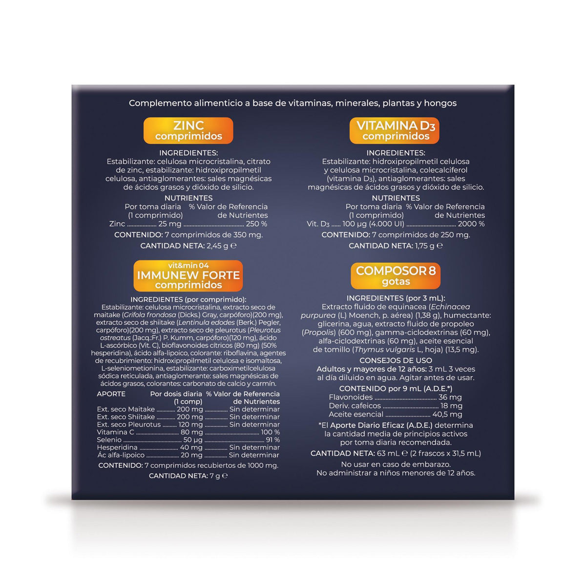 Kit Shock Immune, Soria Natural