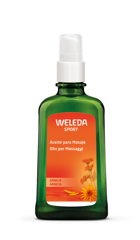 Óleo de massagem de arnica Weleda