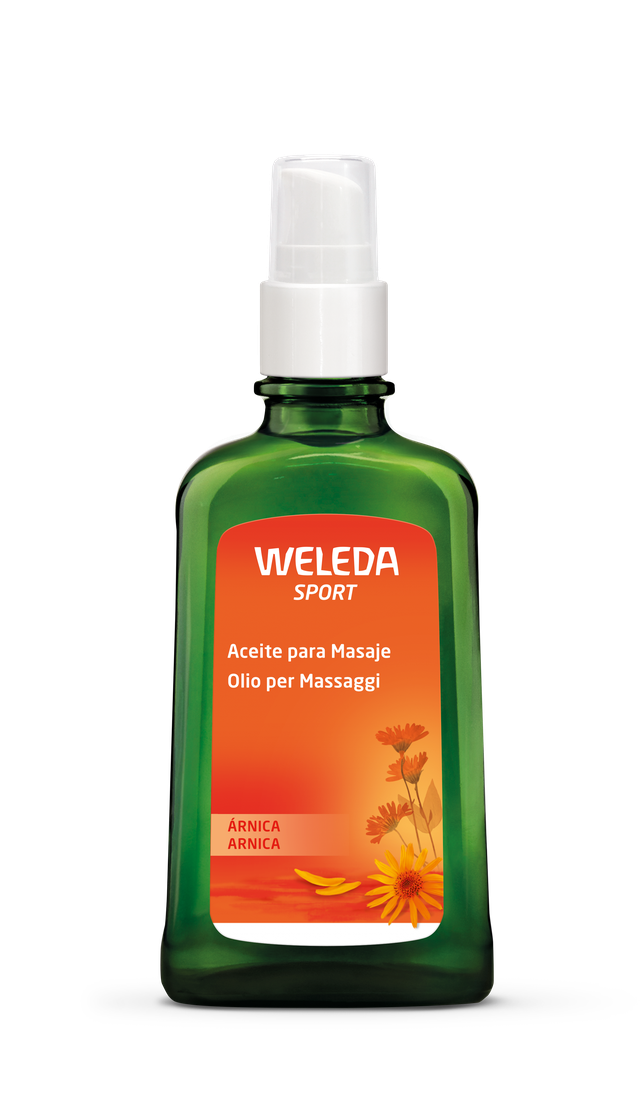 Óleo de massagem de arnica Weleda