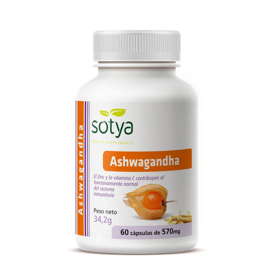 Ashwagandha 570 mg Sotya 60 Cápsulas