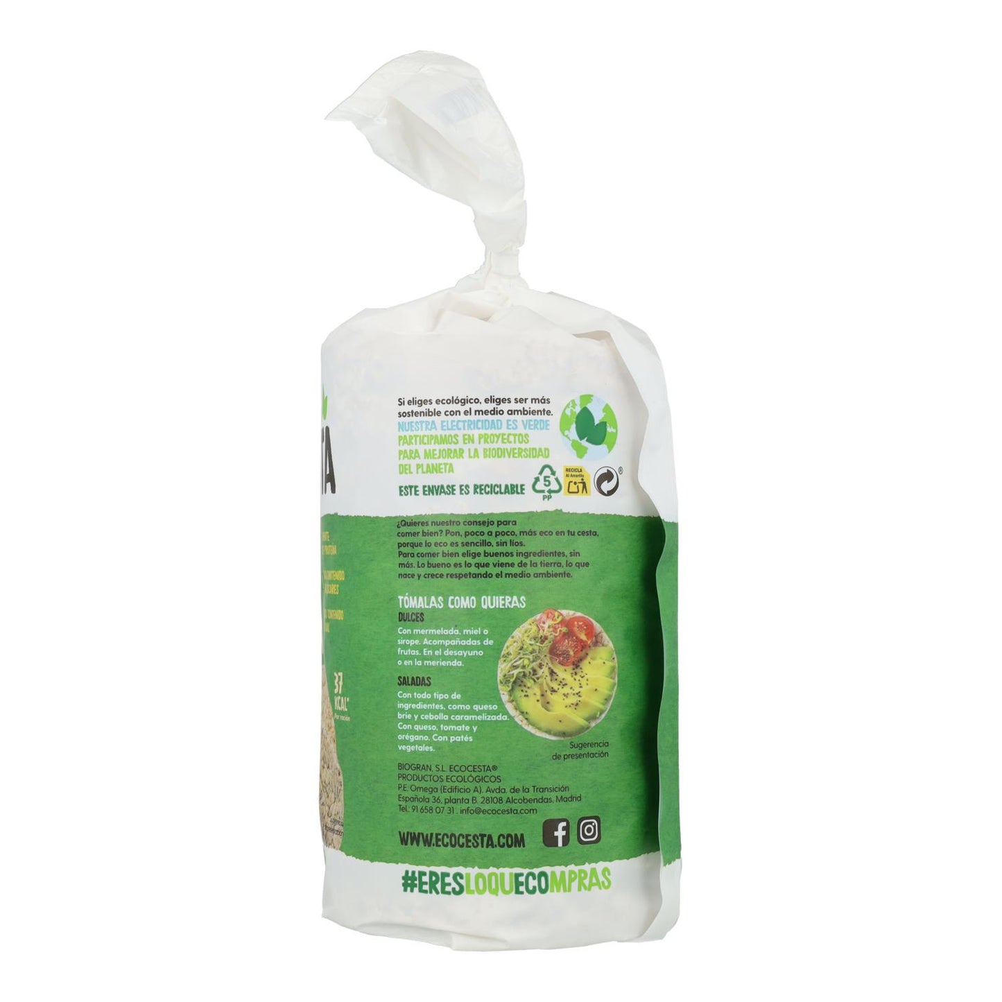 Bolos de Trigo Espelta Biológico Ecocesta 108 g