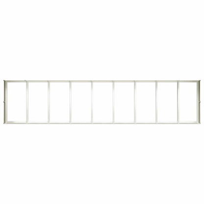 Jardinera Acero Blanco 360x80x40 Cm_4