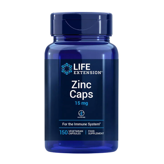 Cápsulas de Zinco 15 mg, Life Extension 150 cápsulas