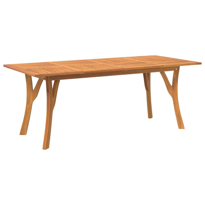 Vidaxl Juego De Comedor De Jardín 9 Piezas Madera Maciza De Acacia_5