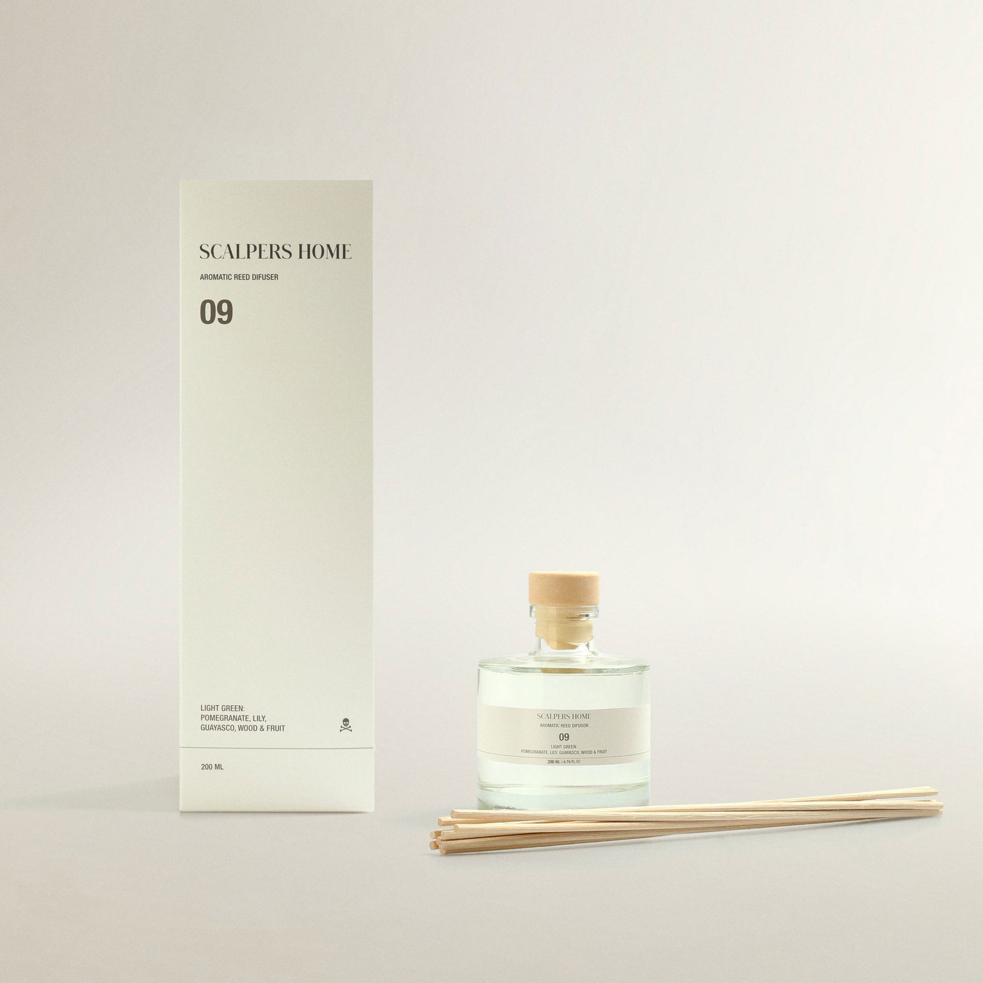 Difusor Mikado 200ml Light Green Scalpers_4