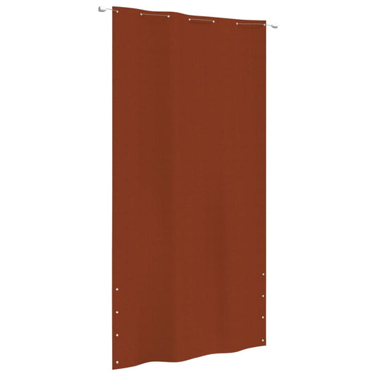 Vidaxl Toldo Pantalla Para Balcón De Tela Oxford Terracota 140x240 Cm_0
