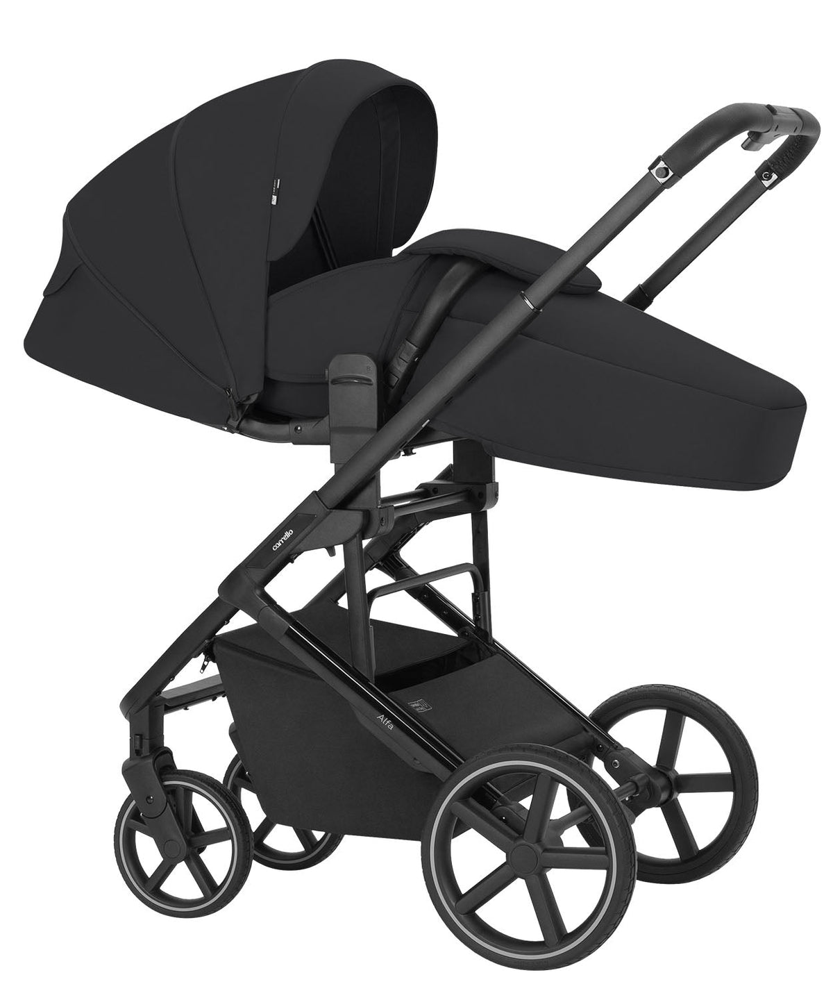Carrello Alfa Dúo 2 En 1 Cochecito De Bebé Rock Black_2