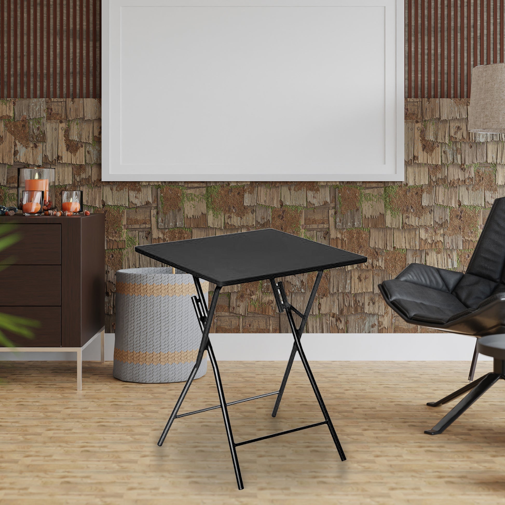 Well Home - Mesa Auxiliar Plegable 60x60 Cm_2