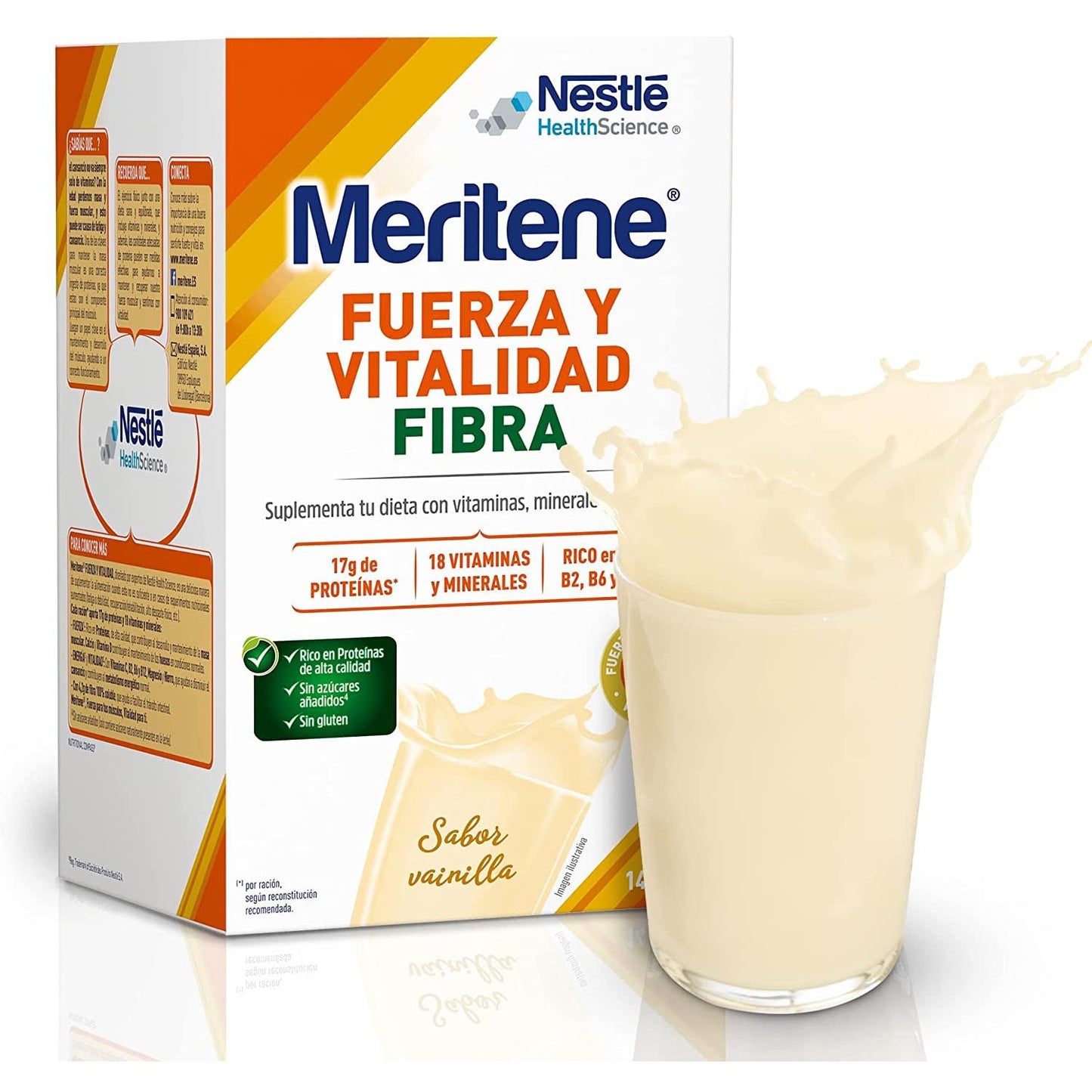 MERITENE FIBRA FORÇA E VITALIDADE 14s x 35g