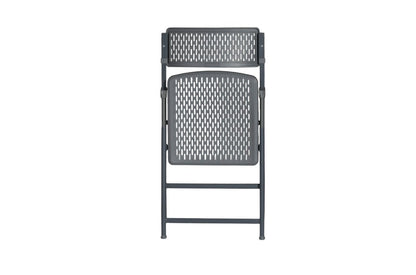 Zown Set 4 Sillas Plegables Eventos Aran Chair Plus Shark Grey Polipropileno_2