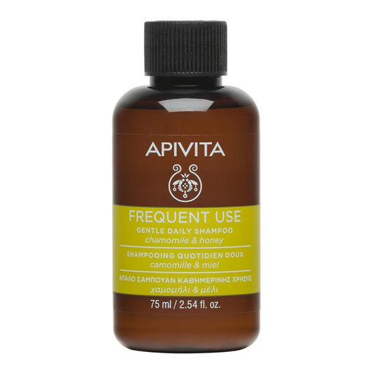 Champô suave diário APIVITA tamanho viagem, 75 ml