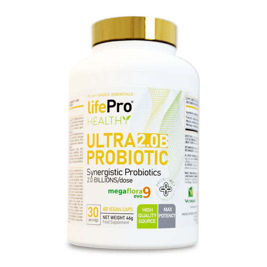 Ultra 2.0b Probiotic - 60 Cápsulas Veganas - Probioticos - Lifepro_0