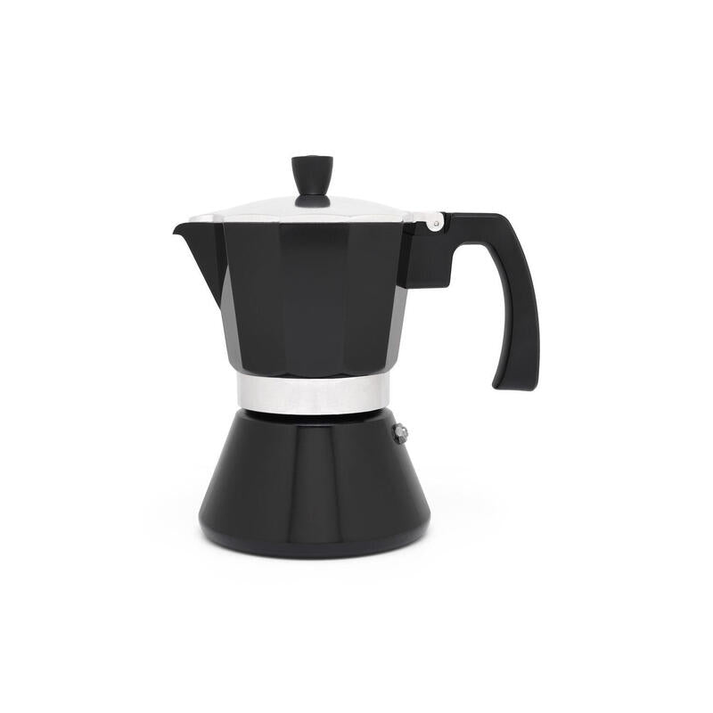 Cafetera Italiana Leopold Vienna Espresso Negro 6 Tazas Lv113008_0