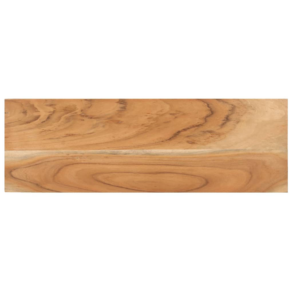 Mesa Consola De Madera Maciza De Acacia 110x30x75 Cm_2