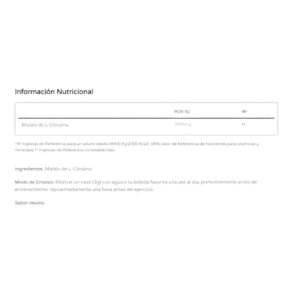Citrulline Malate 300 Gr_1