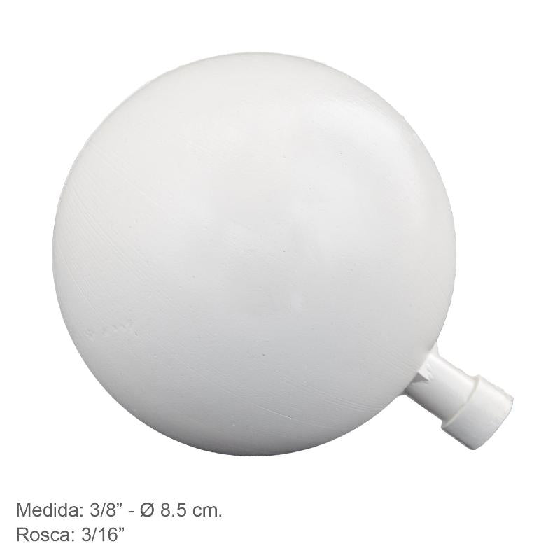 Boya Plastico 3/8 X  8,5 Ø Cm. Rosca 3/16_0