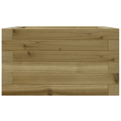 Jardinera De Madera De Pino Impregnada 40x40x23 Cm_4