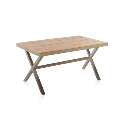 Mesa De Exterior Sada Metal, Arena, 150 X 76 X 90_1
