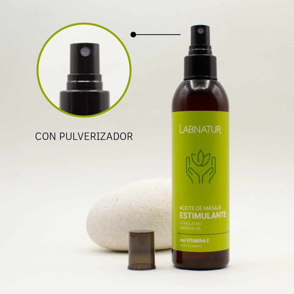 Aceite de Masaje Estimulante Labnatur 200 ml | Menta, Romero y Mejorana | Frescor, Vitalidad y Piernas Cansadas | Vegano_4